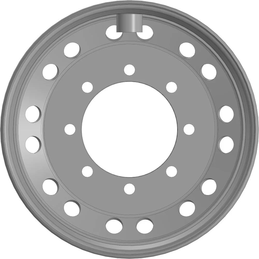 Колесо дисковое HARTUNG 16.0x22.5 8/275 d221 ET-39