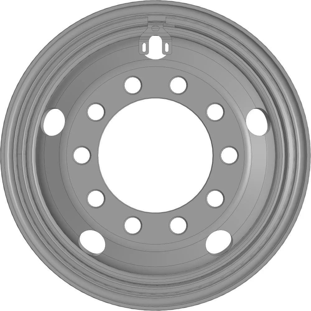 Колесо дисковое HARTUNG 10.0-20 10/286 d222 ET120