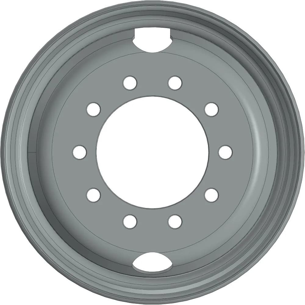Колесо дисковое HARTUNG 11.75x22.5 10/286 d220 ET107