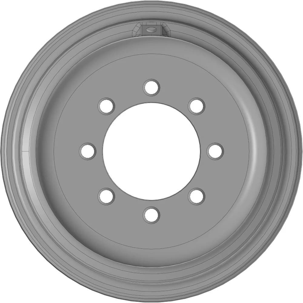 Disc wheel HARTUNG 8Wx16 8/190 d145 ET4