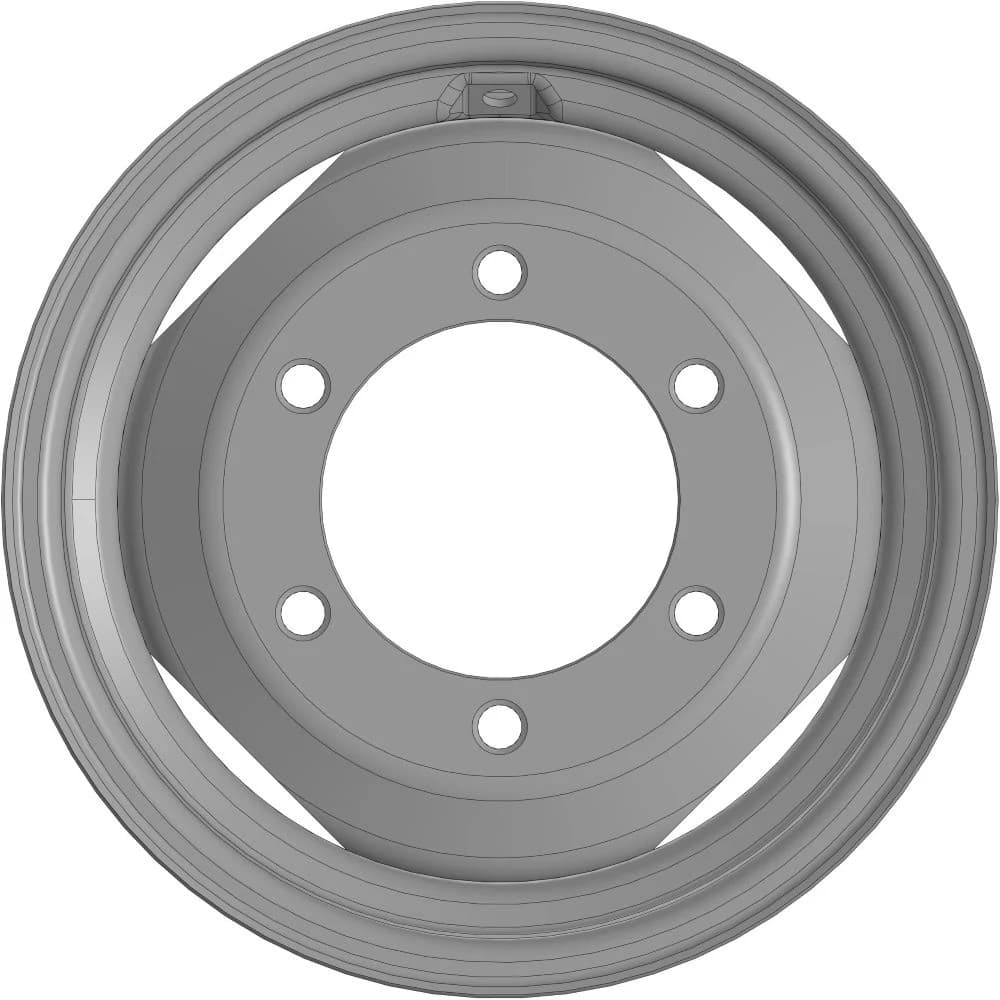 Колесо дисковое HARTUNG 8Wx16 6/205 d161 ET4