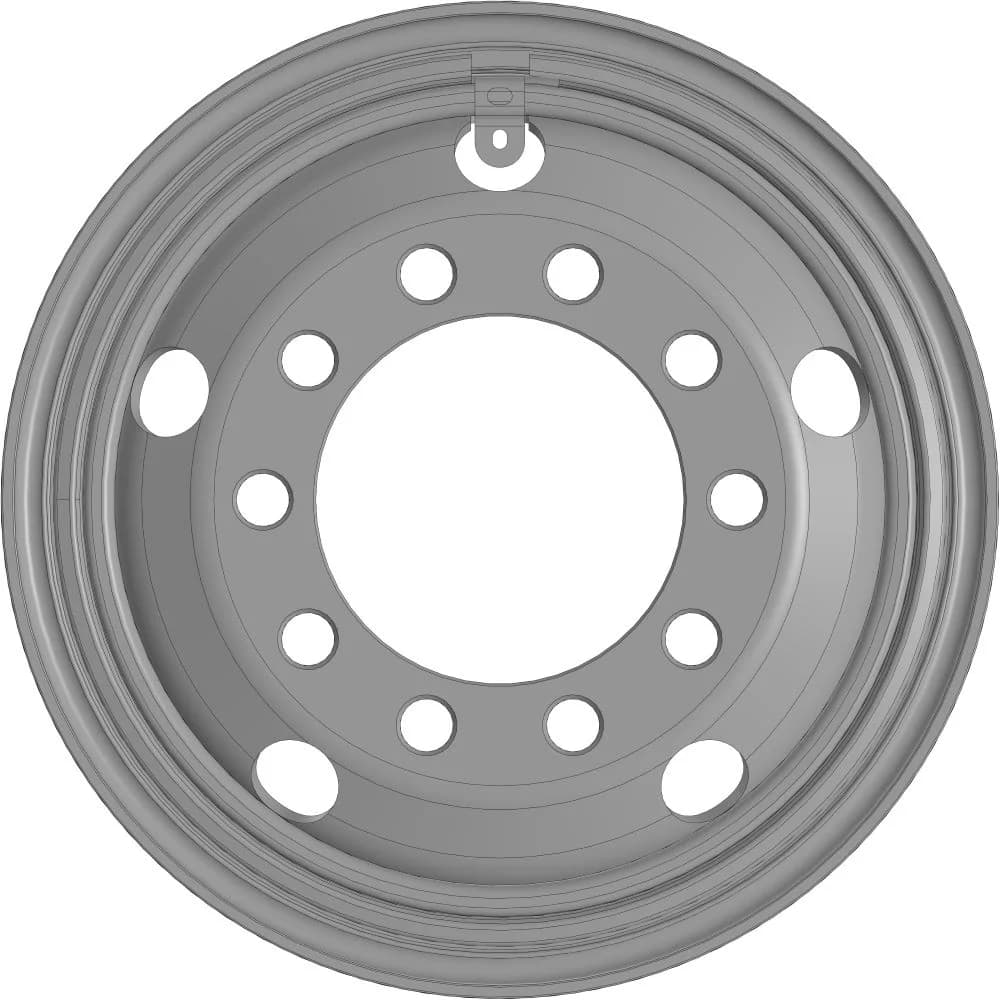 Колесо дисковое HARTUNG OVERLOAD 10.0-20 10/286 d222 ET100